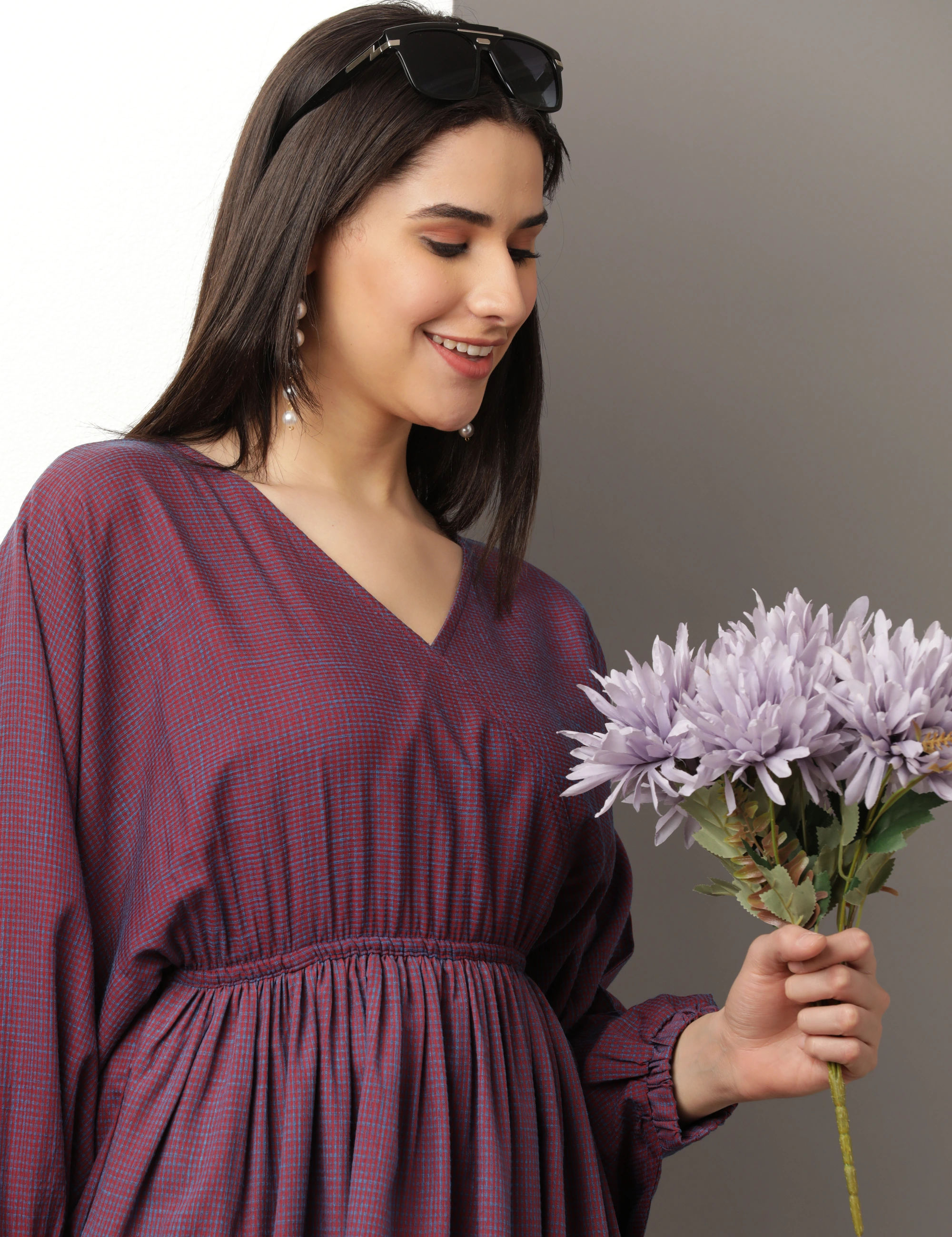 Purple Reign Midi Dress