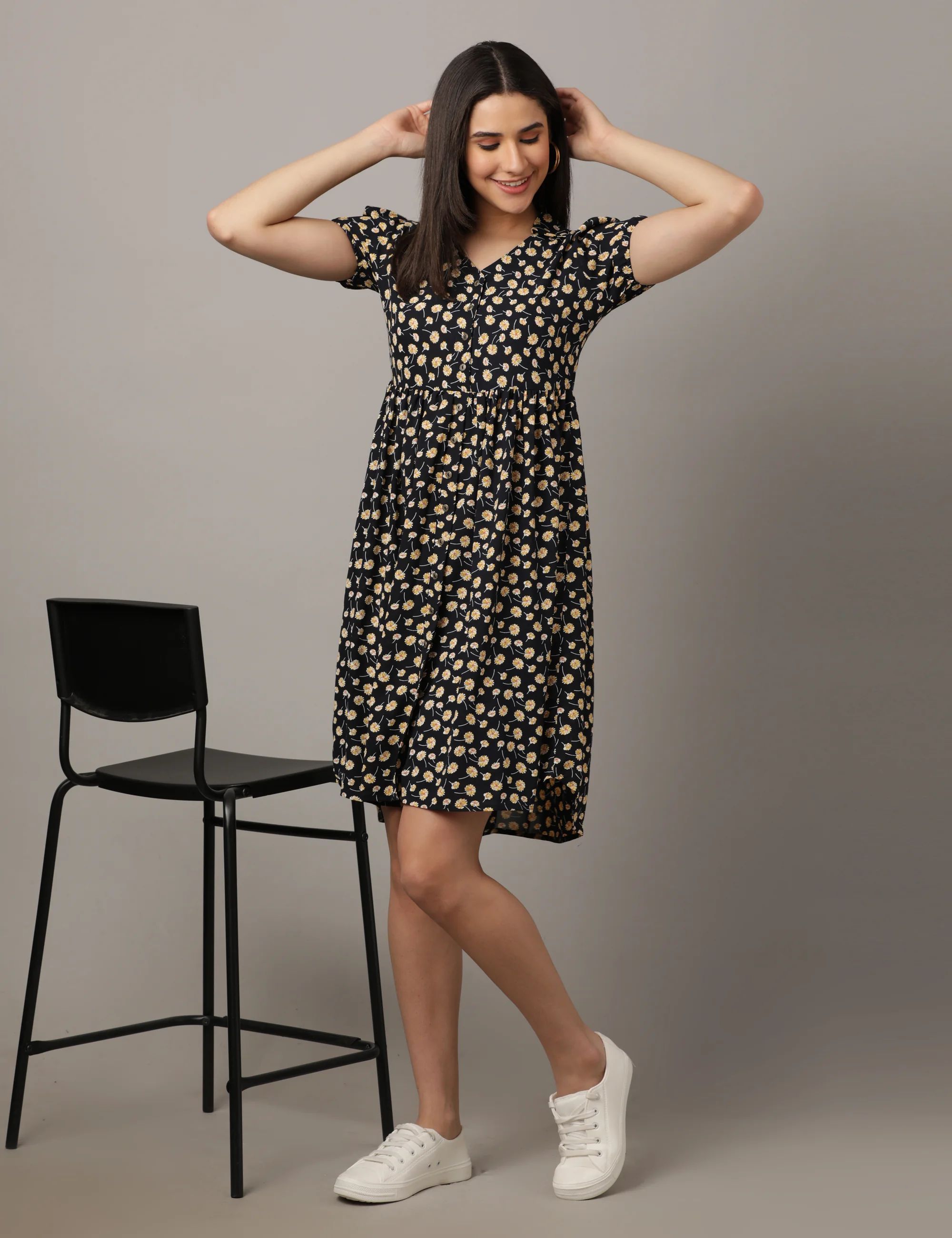Floral Frenzy Dress